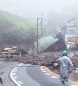 Yaponiyada torpaq sürüşməsi nəticəsində 80 ev dağılıb, ölən və itkin düşənlər var