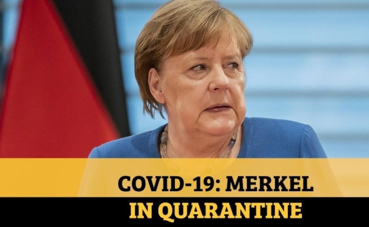 Angela Merkel əhalini ehtiyatlı olmağa çağırır