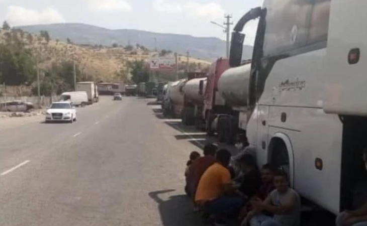 Ordumuz yolu NƏZARƏTƏ GÖTÜRDÜ: İranın Ermənistana göndərdiyi yardım SƏRHƏDDƏ QALDI - FOTO