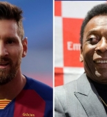 Messi vurduğu qollarla Pelenin rekordunu təkrarlayıb