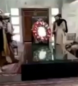 “Taliban” Əhməd Şah Məsudun məzarı üstündən videomüraciət yaydı - VİDEO