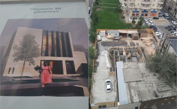 Bakıda yəhudi məktəbi üçün yeni bina tikilir - FOTO