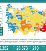 Türkiyədə bu gün koronavirusdan 210 nəfər öldü
