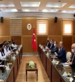 Çavuşoğlu Ankarada Talibanın nümayəndə heyəti ilə görüşdü