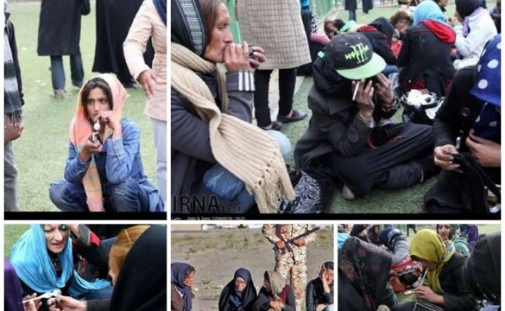 İran İslam ölkəsinin NARKOMAN QADINLARI - FOTOLAR