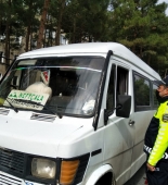 Neftçalada yol polisi əməkdaşları tərəfindən profilaktik tədbirlər davam etdirilir -FOTO