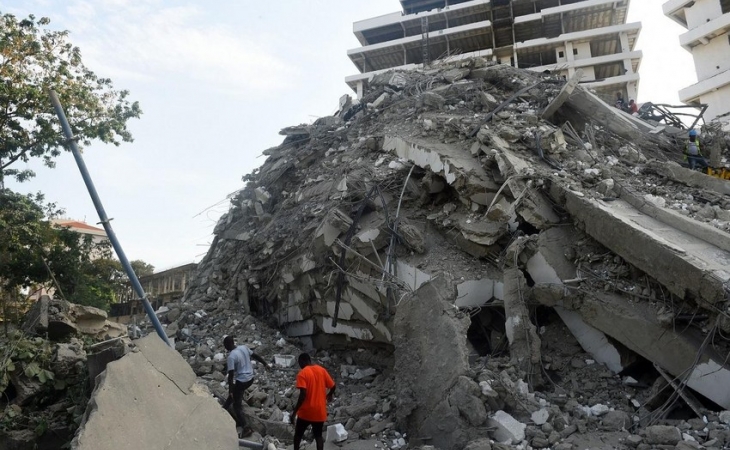 Nigeriyada binanın uçması nəticəsində ölənlərin sayı 43 nəfərə çatdı