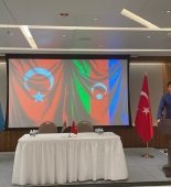 Diaspor Komitəsinin sədri Nyu-Yorkda türk icmasının nümayəndələri ilə görüşdü