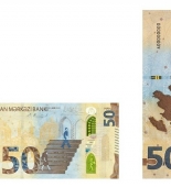 Azərbaycanın 50 manatlıq pul nişanı dünyanın ən təhlükəsiz banknotu seçildi